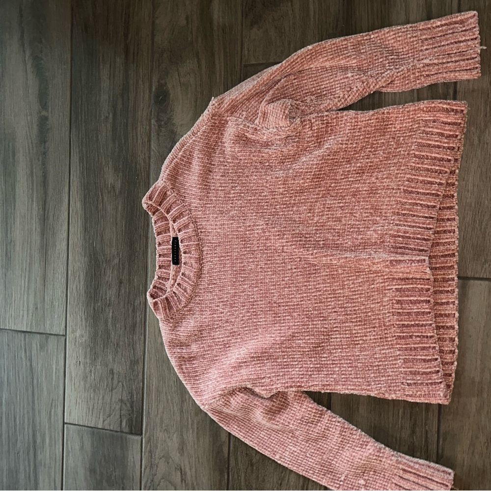 Sanctuary Pink Crew Neck Sweater